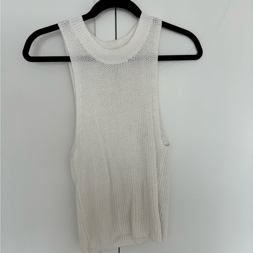 Reformation crochet top